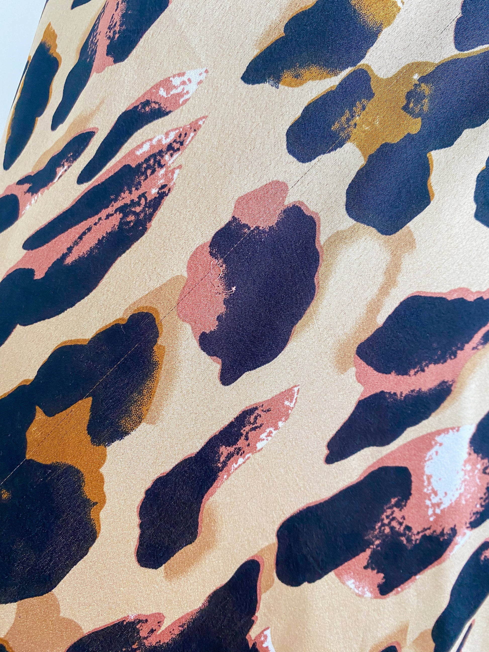Cotton Candy LA Size Large Animal-Print Midi Skirt oppspot Cotton Candy LA Size Large Animal-Print Midi Skirt oppspot