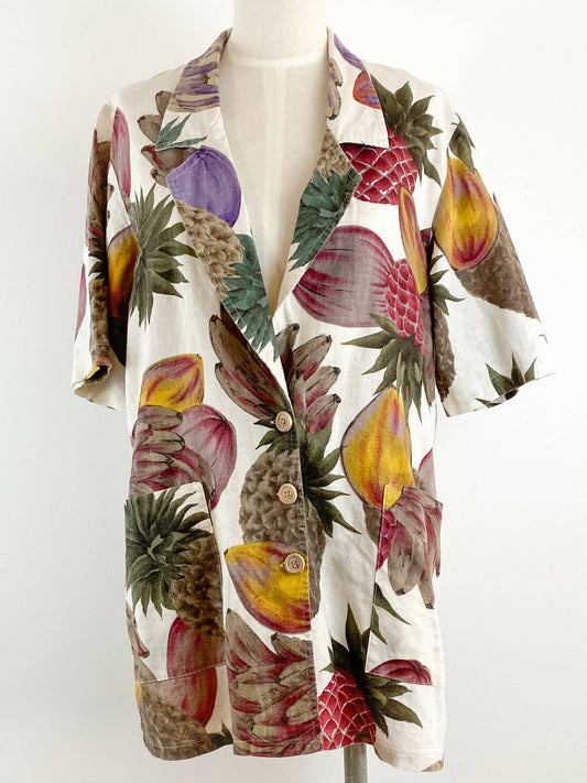 Size 10 Floral-Print Shirt