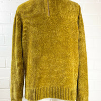 COS Size S Olive Chenille Sweater