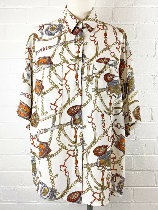 On The Road Size 10 Printed Shirt