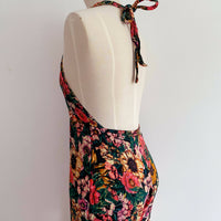 Billabong Size Medium Floral Jumpsuit