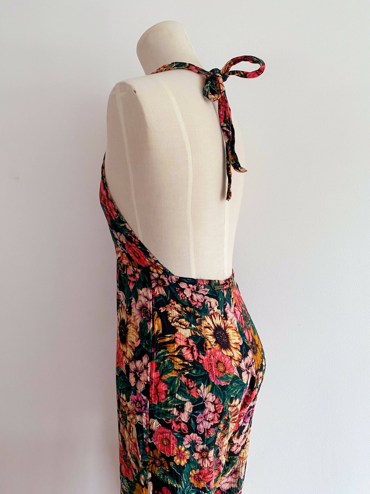 Billabong Size Medium Floral Jumpsuit