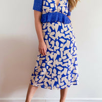 Twisted Wunder London Kiki Size 8 Peplum Midi Dress
