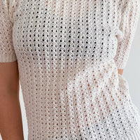 Off-White Knit Top