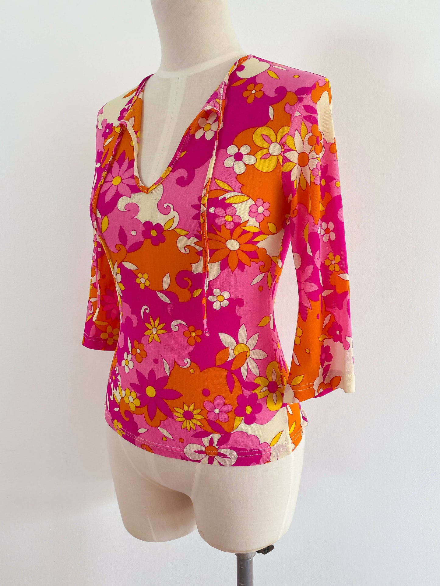 Indio Floral-Print Top