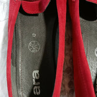 Red Suede Loafers