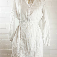 Legoe.Heritage Size 10 White Cotton Dress