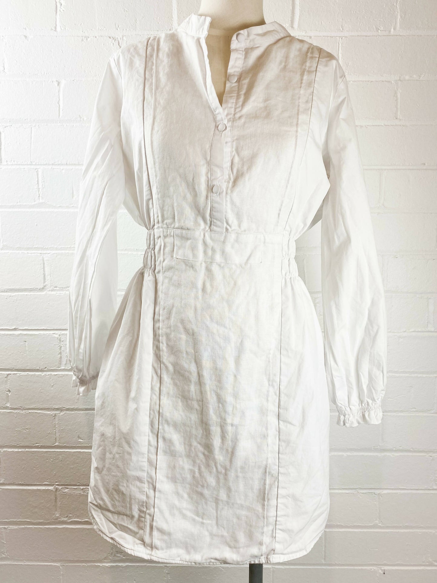 Legoe.Heritage Size 10 White Cotton Dress