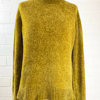 COS Size S Olive Chenille Sweater