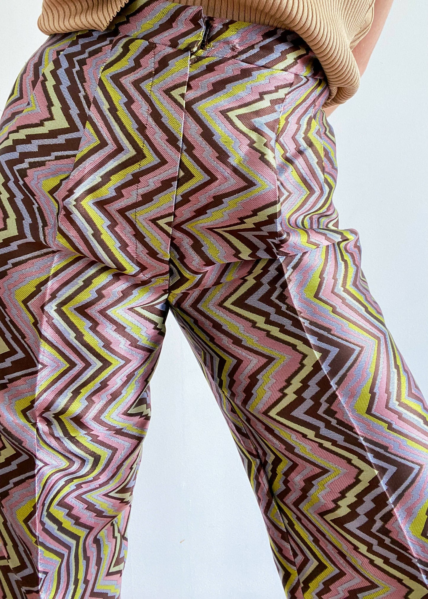 Size 12 Multicolour Brocade Pants