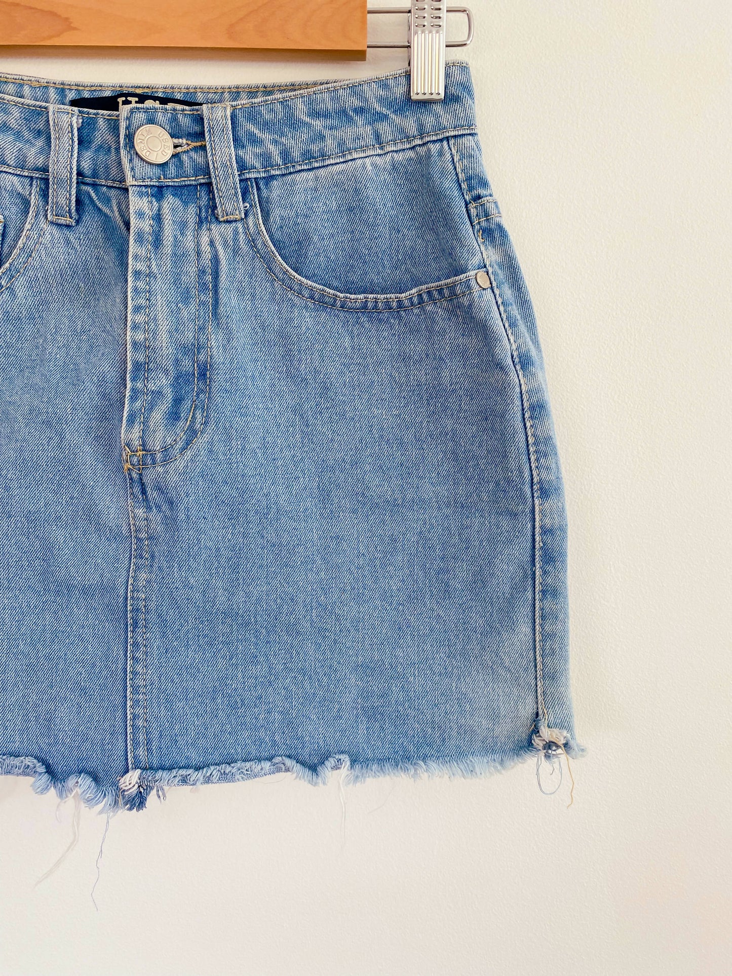 Used Authentic Clothing Size 8 Cotton Denim Skirt