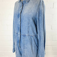 Ksubi Size M Denim Playsuit