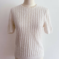 Off-White Knit Top