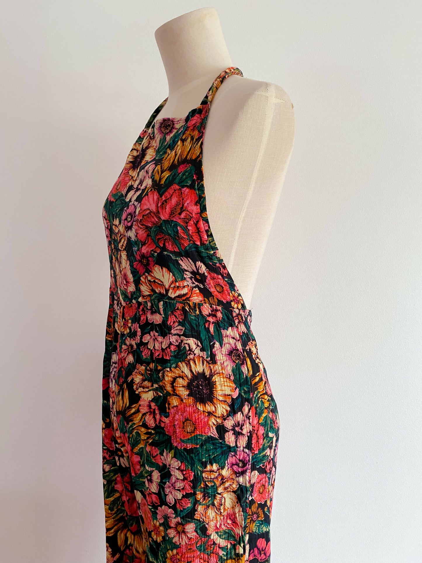 Billabong Size Medium Floral Jumpsuit