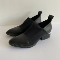 Alexander Wang Size 35 Kori Tilt-heel Stretch Neoprene & Leather Boots