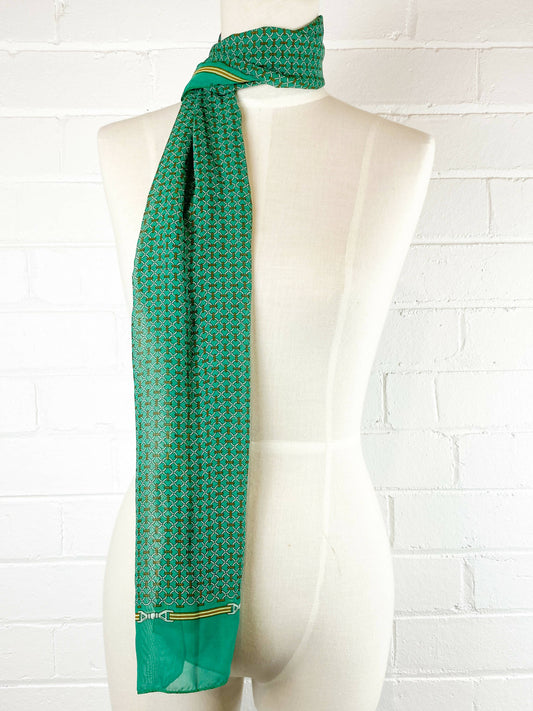 Leona Edminston Printed Chiffon Scarf