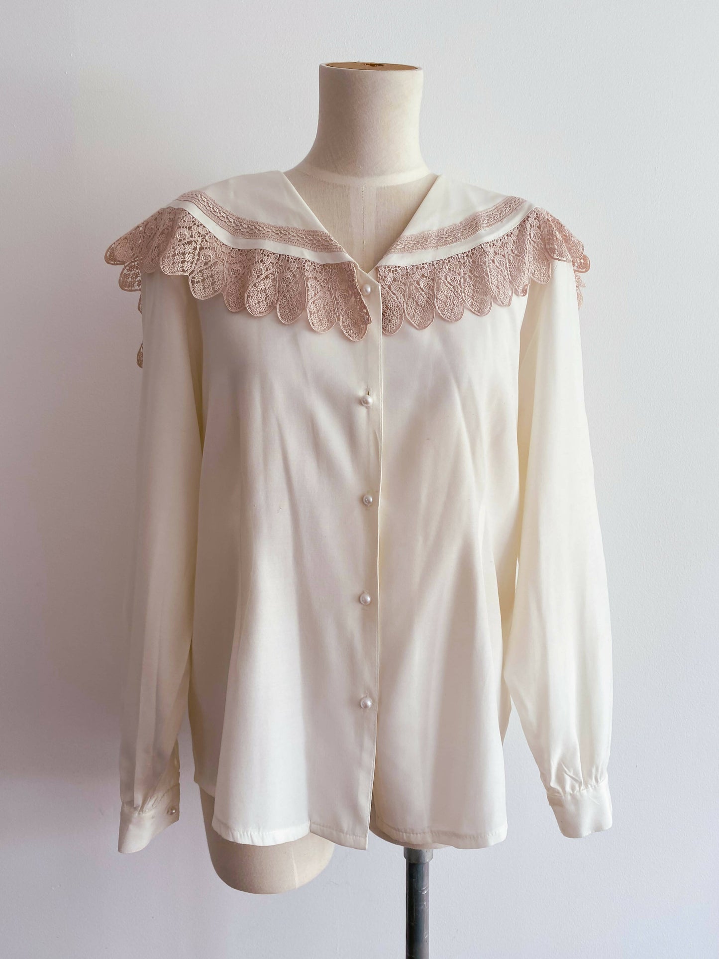 Target Size 16 Lace-Trimmed Shirt