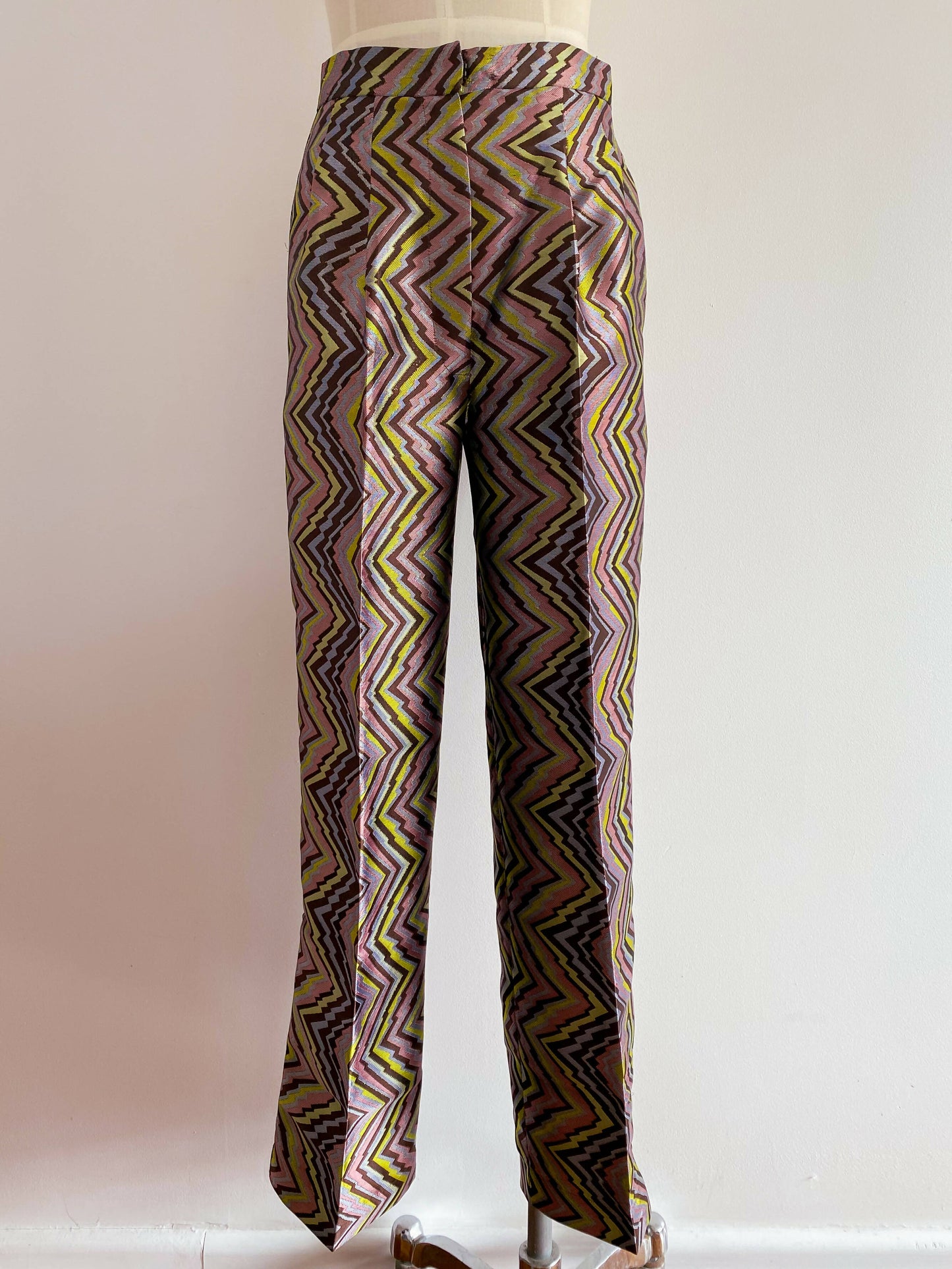 Size 12 Multicolour Brocade Pants