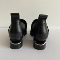 Alexander Wang Size 35 Kori Tilt-heel Stretch Neoprene & Leather Boots