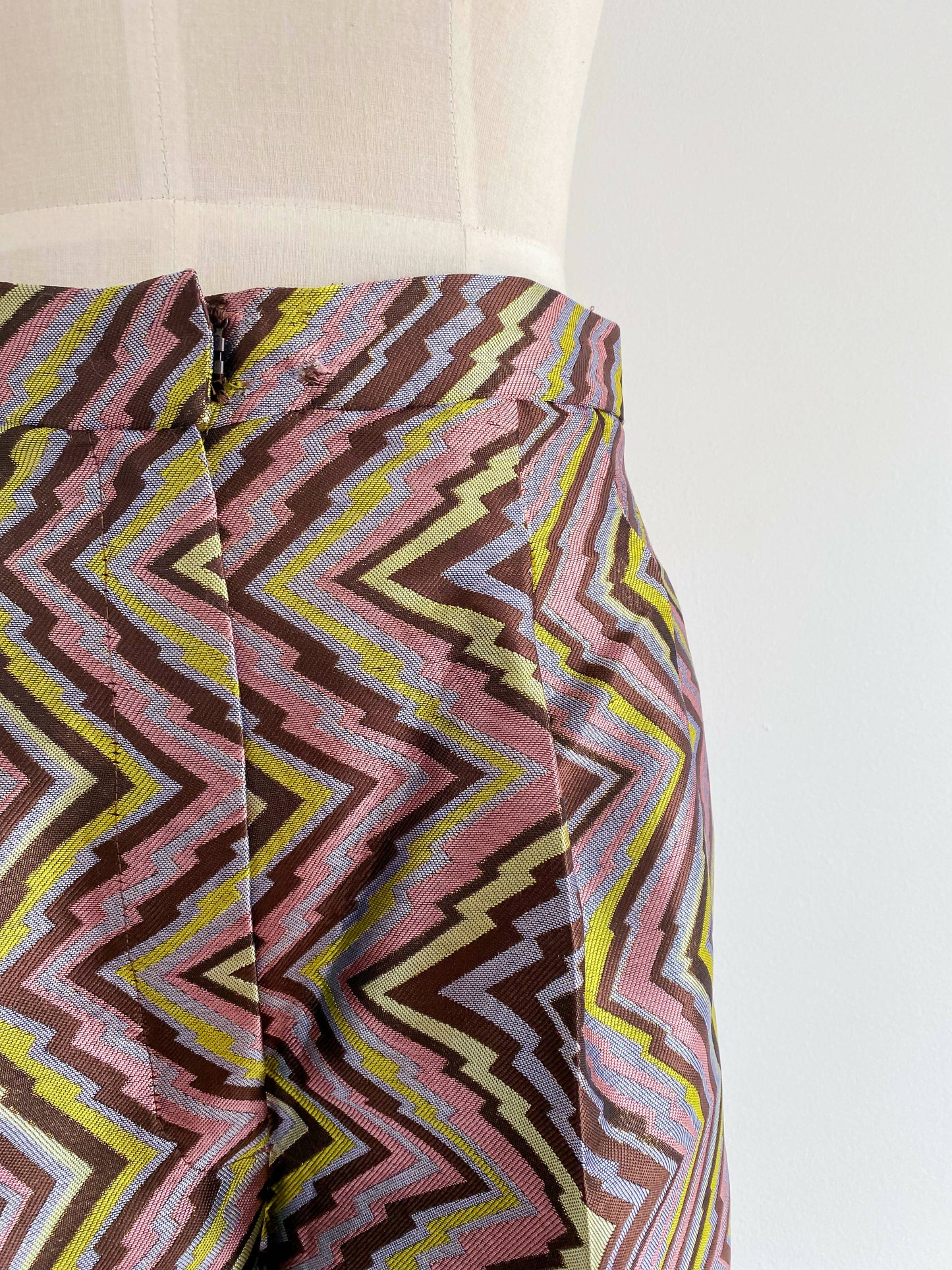 Size 12 Multicolour Brocade Pants