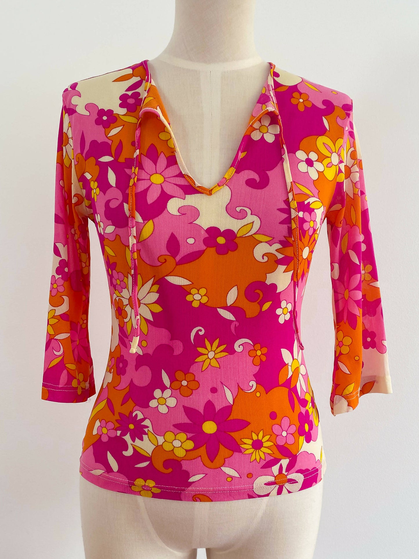 Indio Floral-Print Top