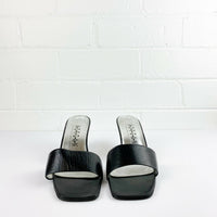 Paco Herrero Basic Size 7-7.5 Leather Mules