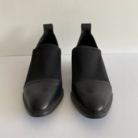 Alexander Wang Size 35 Kori Tilt-heel Stretch Neoprene & Leather Boots