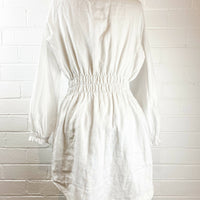 Legoe.Heritage Size 10 White Cotton Dress
