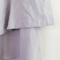 BCBG Max Azria Size 6 Layered Dusty-Blue Mini Skirt