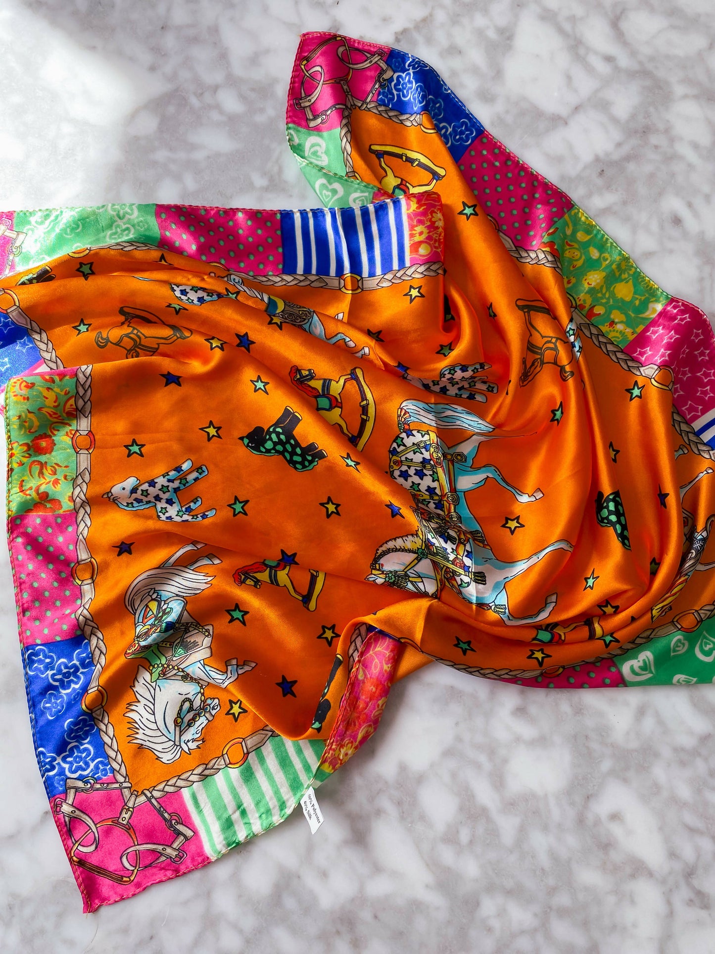 Multicoloured Printed Scarf