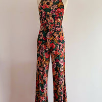 Billabong Size Medium Floral Jumpsuit