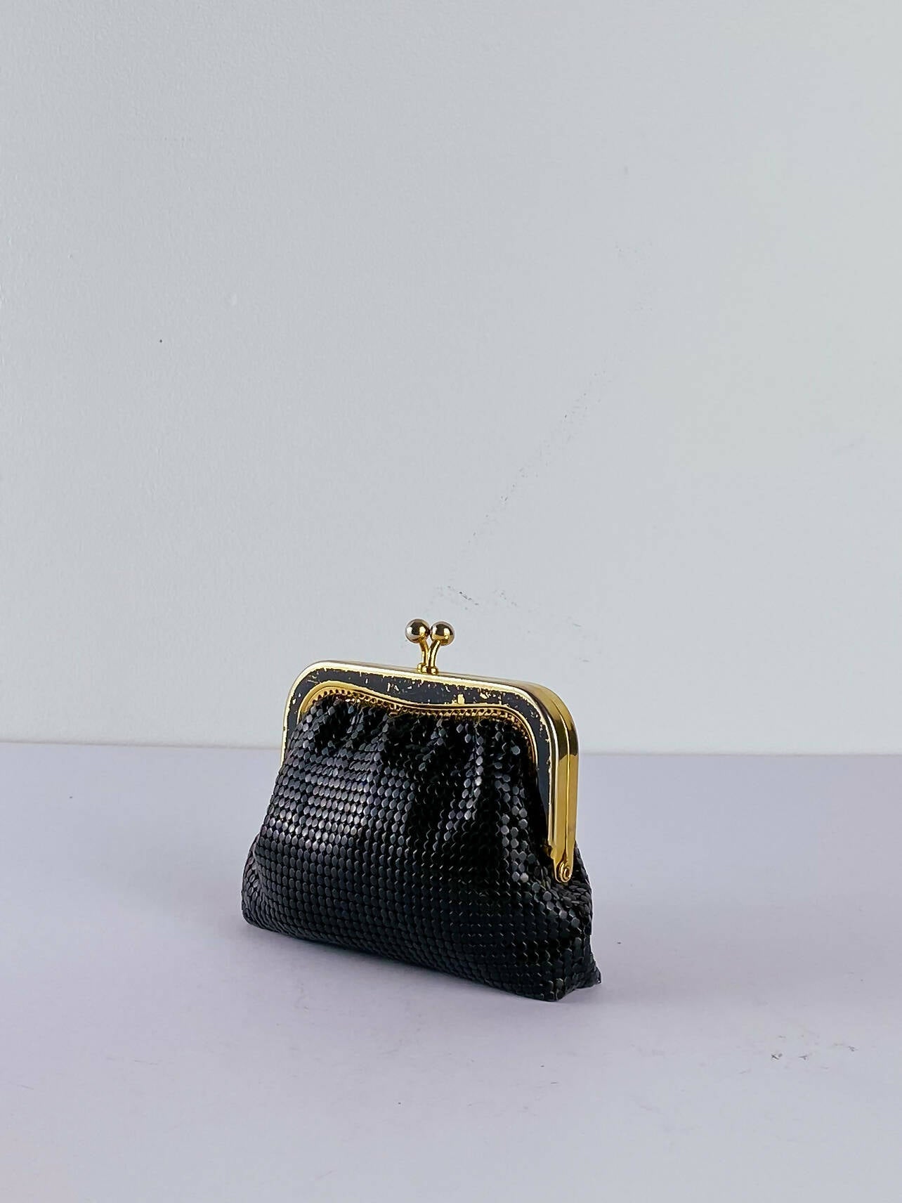 Glomesh Black Chainmail Coin Purse