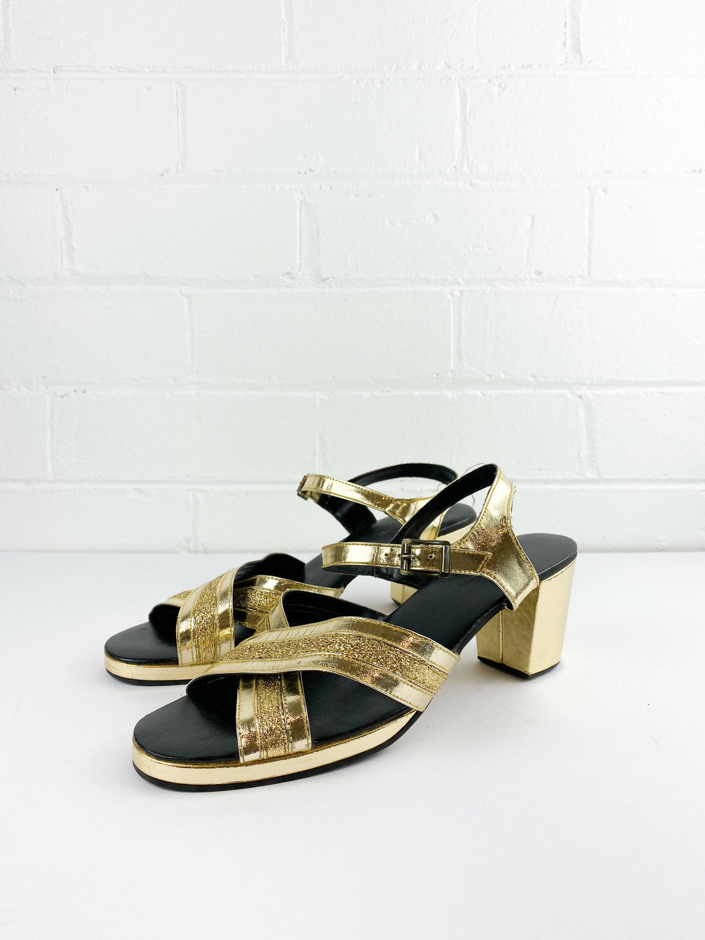 Size 8 Gold Sandals