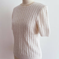 Off-White Knit Top